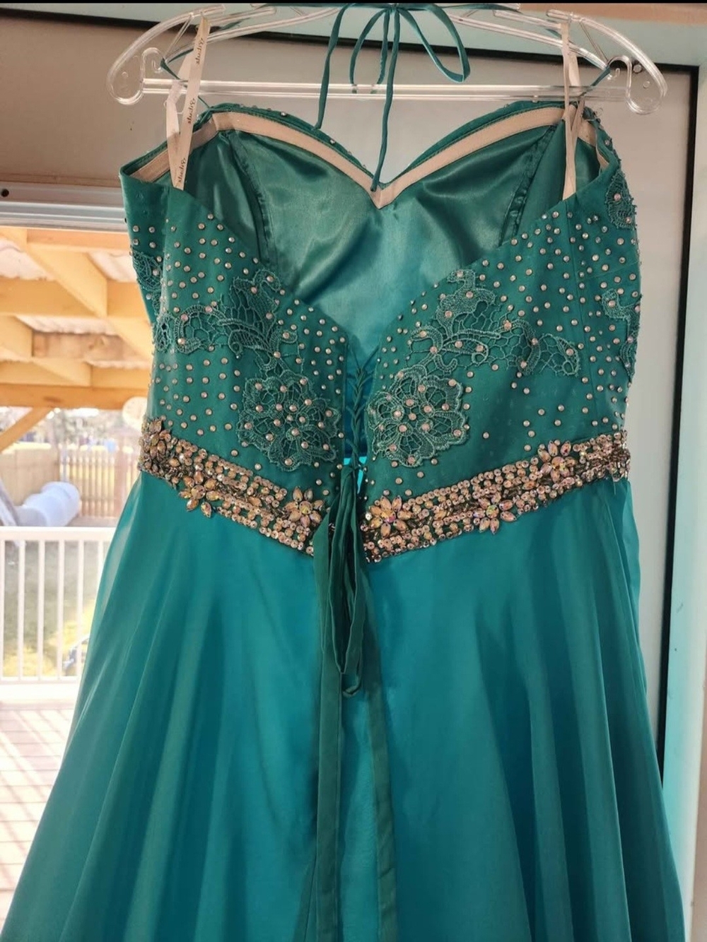 Strapless Grad Dress - Picture 3 of 6
